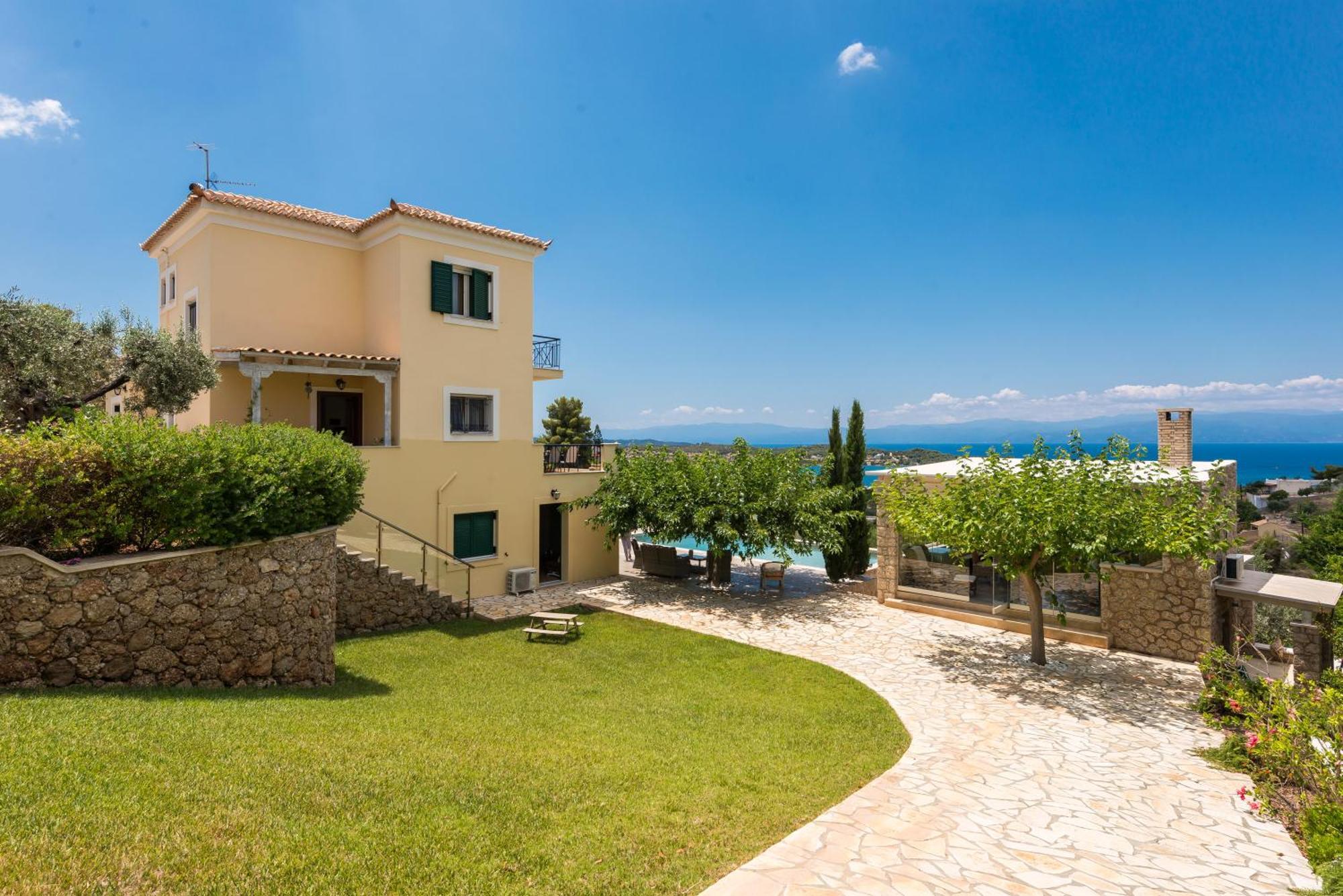 Myrtoan Pelagos Villa Porto Heli Bagian luar foto
