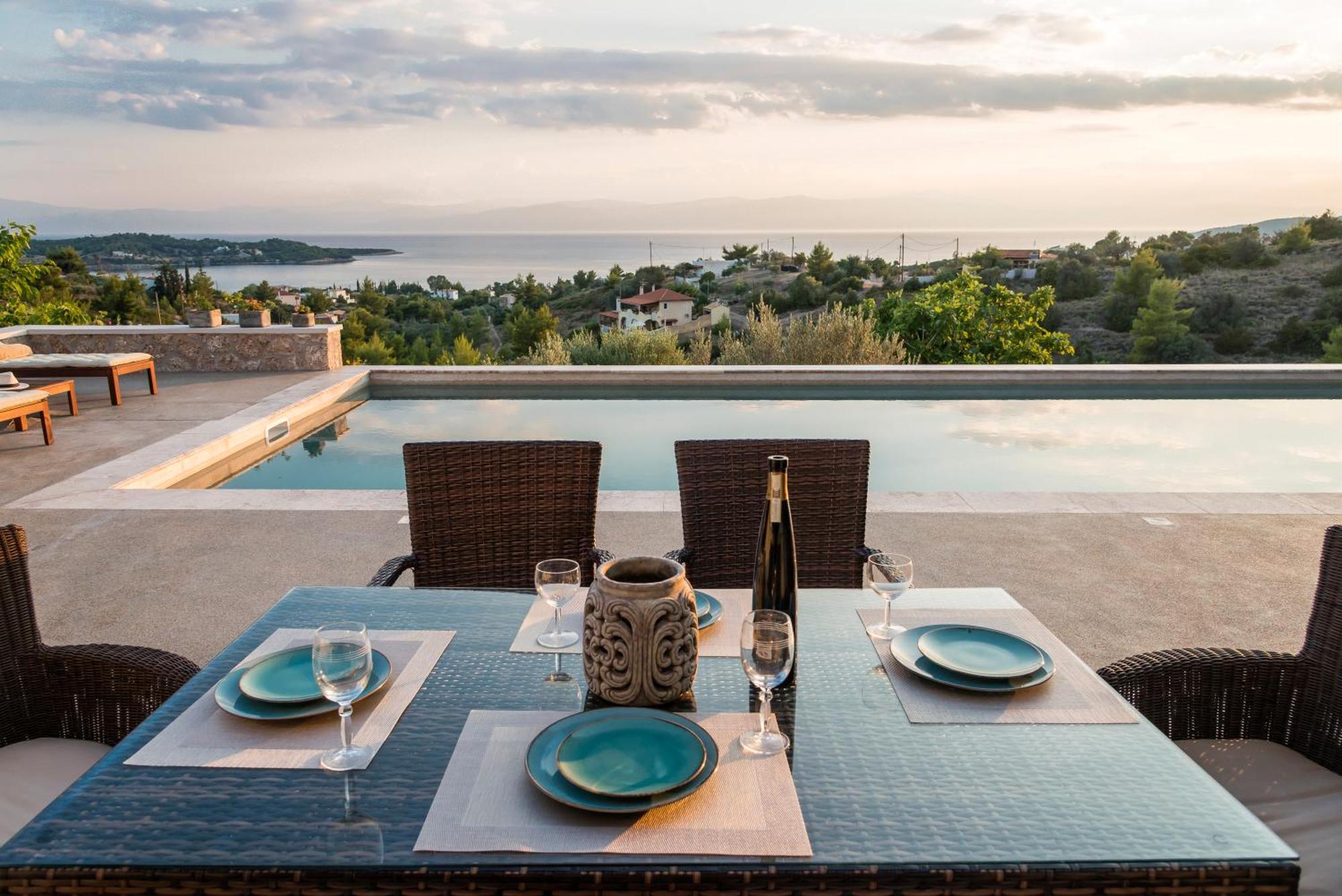 Myrtoan Pelagos Villa Porto Heli Bagian luar foto